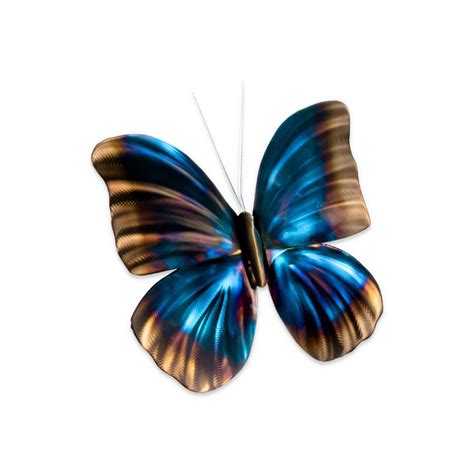 Blue Morpho Single – The Bronze Lady