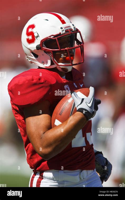 September Stanford Ca Usa Stanford Cardinal Running Back