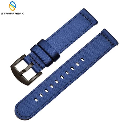 Нейлоновый ремень НАТО Quick Release Sport Canva ремешок для часов 18 ...