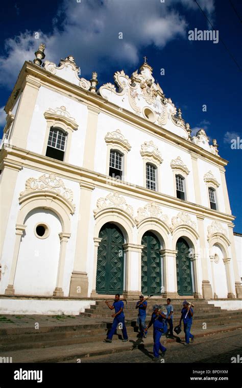 Igreja Da Ordem Terceira Do Carmo In Cachoeira Bahia Brazil Stock