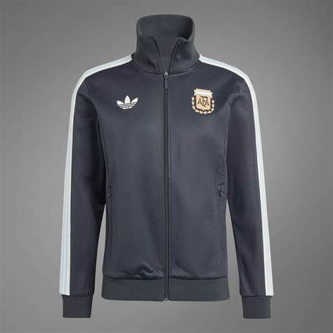 adidas Argentina Beckenbauer Track Top - Black | adidas GH
