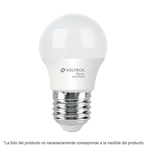 Foco Lampara LED 3W Luz De Dia Volteck Basic Rantec Electronics