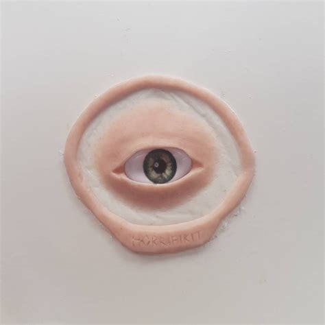 Third Eye Silicone Prosthetic Ipa Latex Free Fantasy Etsy Uk