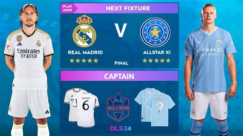 Dls Real Madrid Vs Allstar Xi Final Dream League Soccer