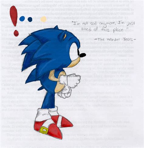 Classic Sonic Sketch By Sonicitachi On Deviantart