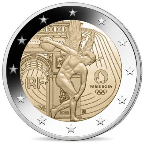 Euro Francja Olimpiada Dyskobol Supermonety Pl Monety