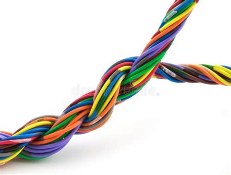 Twisted Cable Stock Photo Image Of Cord Multicolored 11740128