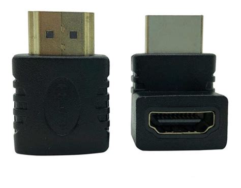 Adaptador Para Cabo Hdmi Graus Em L Macho X F Mea Para Tv Mercadolivre