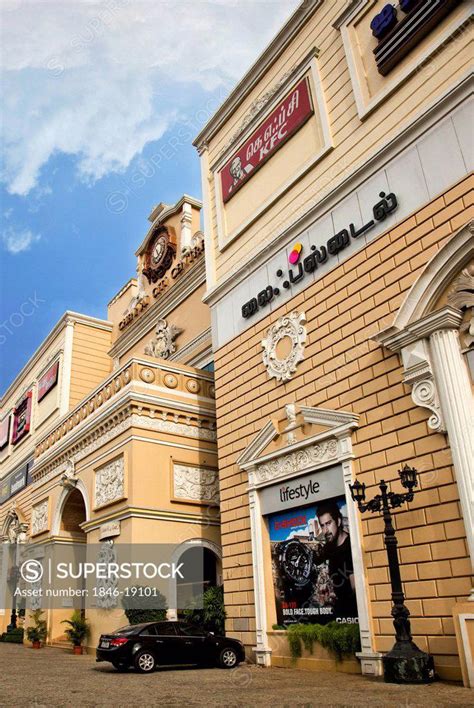 Shopping mall in a city, Chennai Citi Centre, Mylapore, Chennai, Tamil ...