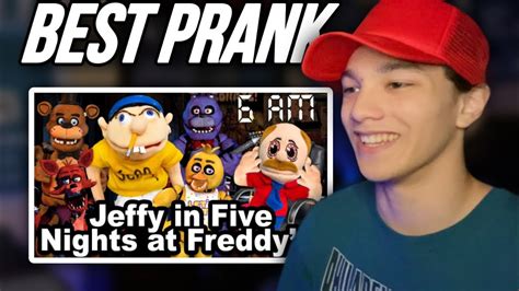 Smlytp Sml Parody Jeffy In Five Nights At Freddys Reaction Youtube