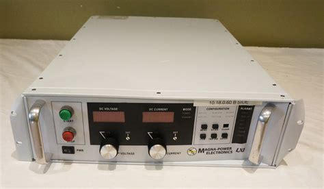 Magna Power Electronics Programmable Dc Power Supply Tsa50 100 208 Lxi As Is Ebay