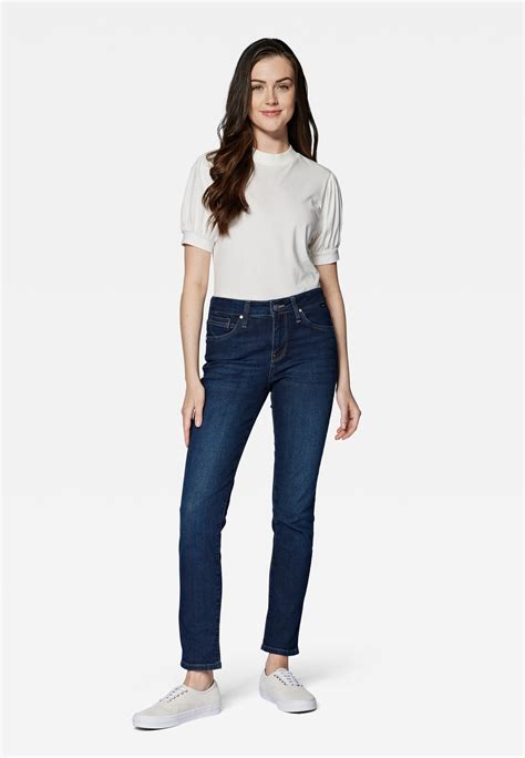 Blau Sophie Mid Rise Slim Skinny Mavi Jeans Eu