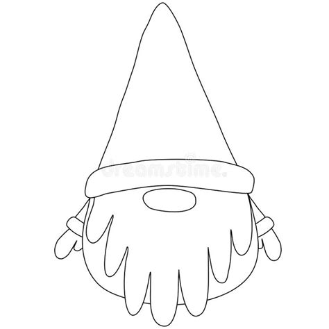 Christmas Gnome Outline Stock Illustrations 793 Christmas Gnome Outline Stock Illustrations