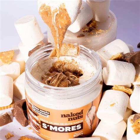 Pasta De Mix De Nuts Sabor Smores Zero A Car Naked Nuts G Meu Mercado Fit