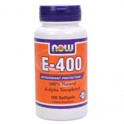 ᐉ Витамин E NOW Foods Vitamin E-400 100 Softgels