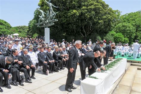 戦没・殉職船員、安らかに 横須賀・観音崎公園で追悼式 社会 カナロコ By 神奈川新聞