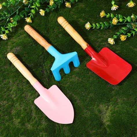 Ensemble Kit DOutils De Jardin Jouets Mini Outils De Jardinage Rteau