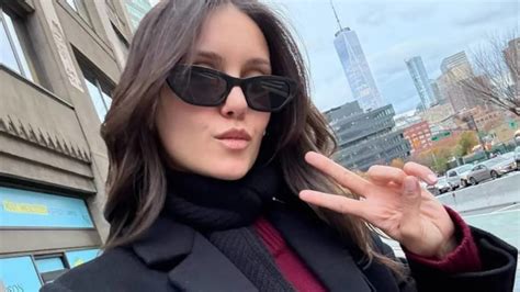 Nina Dobrevs Black Bikini Highlights Toned Abs On Boat