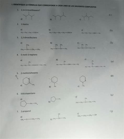 SOLUTION Ejercicios De Nomenclatura De Qu Mica Org Nica Studypool