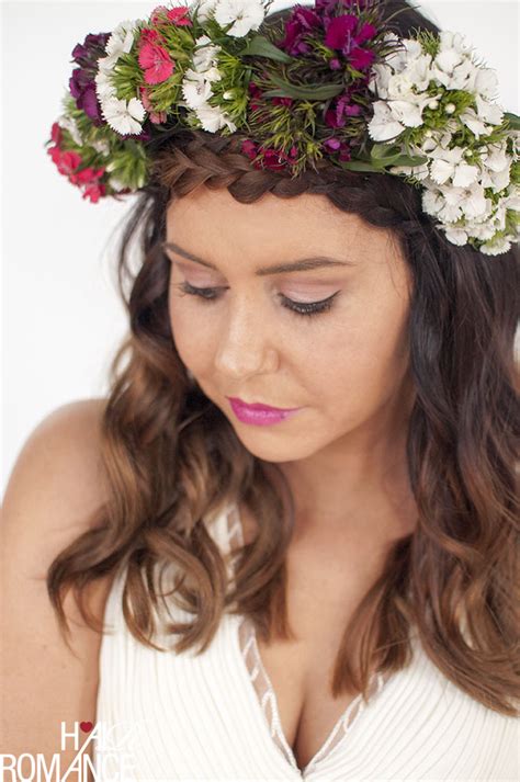 Diy Bridal Beauty Braids And Flower Crowns Hair Romance