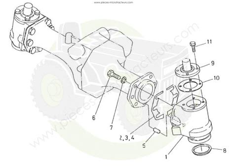 Pieces Microtracteurs Vue Clat E Pi Ces Pour Kubota B Section