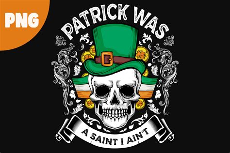 Vintage Irish Skull St Patrick S Day Png Graphic By Bestbens Creative