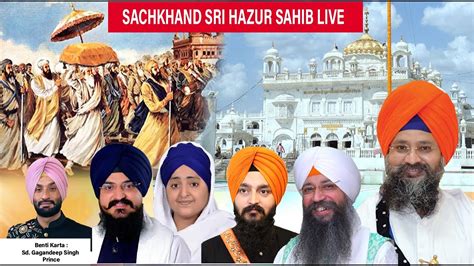 Sri Hazur Sahib Live Pehla Prakash Purab Samagam Guru Granth Sahib Ji