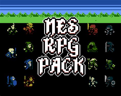 NES Fantasy RPG Characters (16x16) by SALT & PIXEL