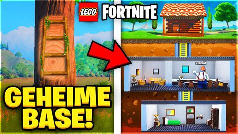 Geheime Base Bauen Die Niemand Findet In Lego Fortnite Glitch 😈 Lego