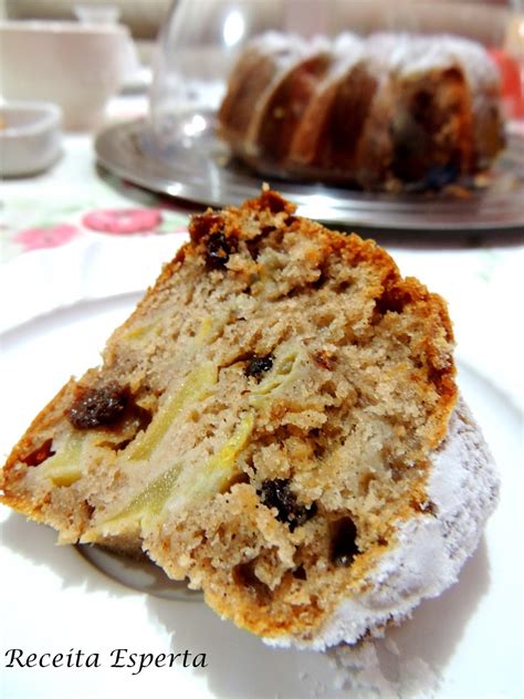 Bolo De Ma Banana Uva Passa E Canela Receita Esperta