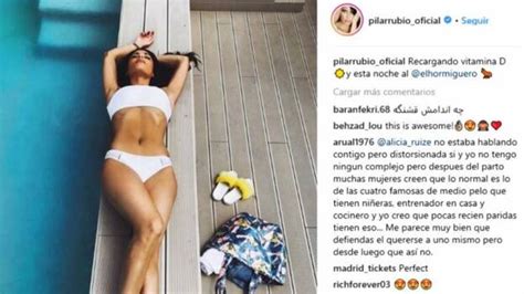 Pilar Rubio Luce Tipazo Cuatro Meses Después De Dar A Luz Canarias7