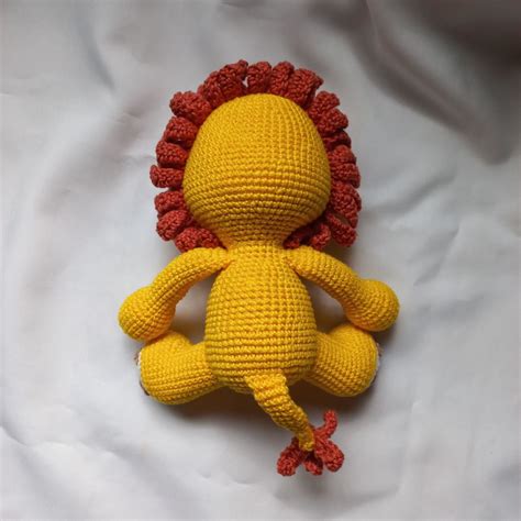 Bichinhos Croch Amigurumi Le O Macaco Kit Saf Ri Elo