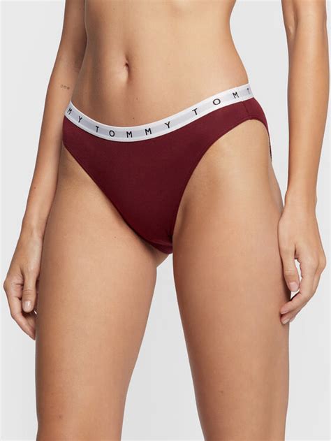 Tommy Hilfiger Er Set Klassische Damenslips Bikini Uw Uw Bunt