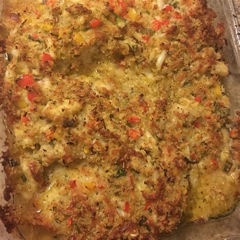 Crab Crusted Grouper Recipe