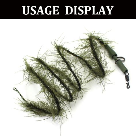 M Carp Fishing Line Weed Leadcore Lb Lb Camo Green Leader Lead