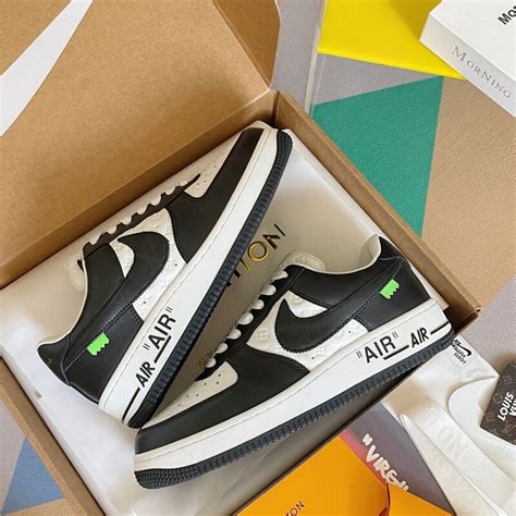 ᐈ Кроссовки LV & Nike Air Force, черно-белые купити в Києві і Україні ...