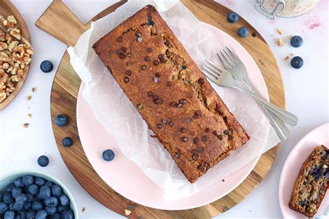 Recept Glutenvrij Bananenbrood Met Blauwe Bessen Simpel Gezond