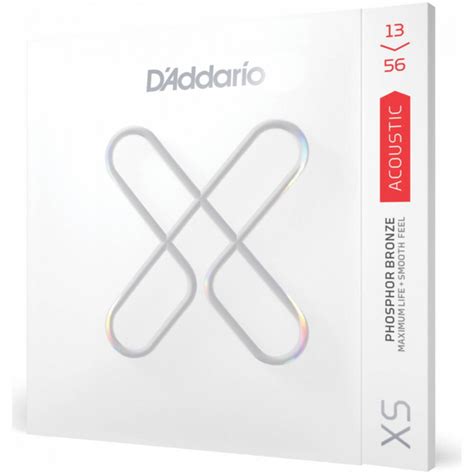 Струны для акустической гитары D'ADDARIO XSAPB1356, фосфорная бронза, с ...