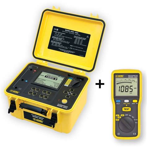 Aemc High Voltage Kv Megohmmeter Value Kit With Free