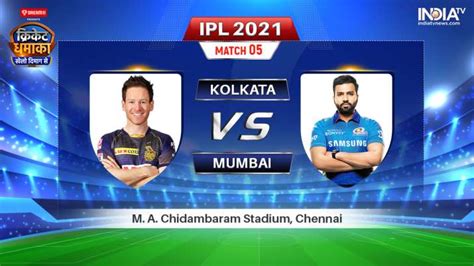 Kkr Vs Mi Live Ipl Match Watch Kolkata Knight Riders Vs Mumbai