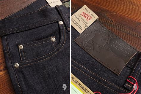 Naked Famous Mint Slub Stretch 12 5oz Selvedge Denim Jeans