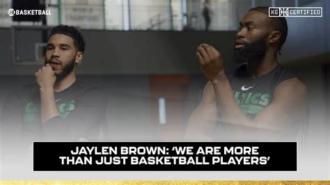 Jaylen Brown We Are More Than Just Basketball Players Full Interview Drops March 15th Lovenba