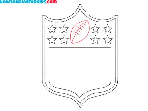 How to Draw the NFL Logo - Easy Drawing Tutorial For Kids