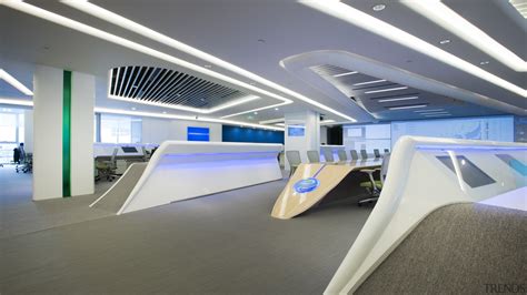 This High Tech Office Features Work Gallery 8 Trends