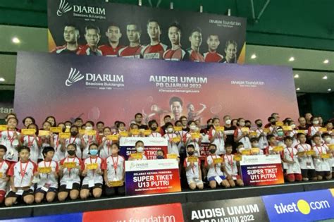 12 Anggota Baru Terpilih Dari Audisi Umum PB Djarum 2022 Salah Satunya