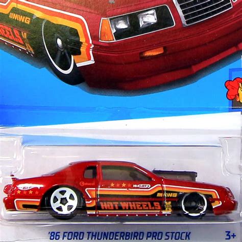 Buy Hot Wheels Ford Thunderbird Pro Stock Hw Drag Strip Ages And Up Red Online At