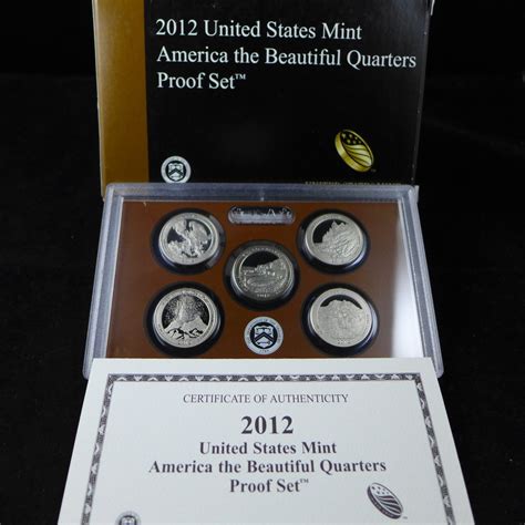 2012 America The Beautiful Quarters Clad Proof Set - CoinandCard.Com