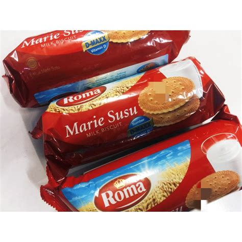jual biskuit marie susu milk biscuits  roll shopee indonesia