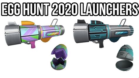 Admin Influencer And Developer Egg Launchers Roblox Egg Hunt 2020 Youtube