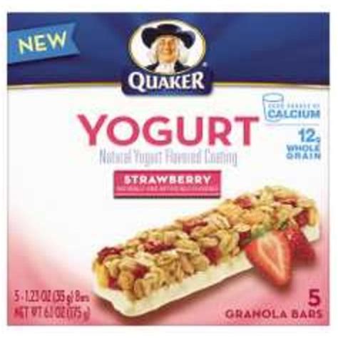 Quaker Chewy Chewy Yogurt Strawberry Granola Bars Obx Grocery Stockers